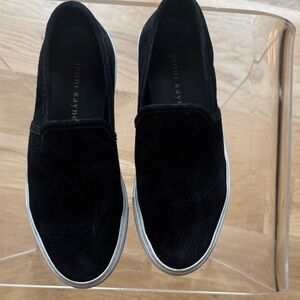 Jenni Kayne Black Velvet Women’s Slip on sneakers